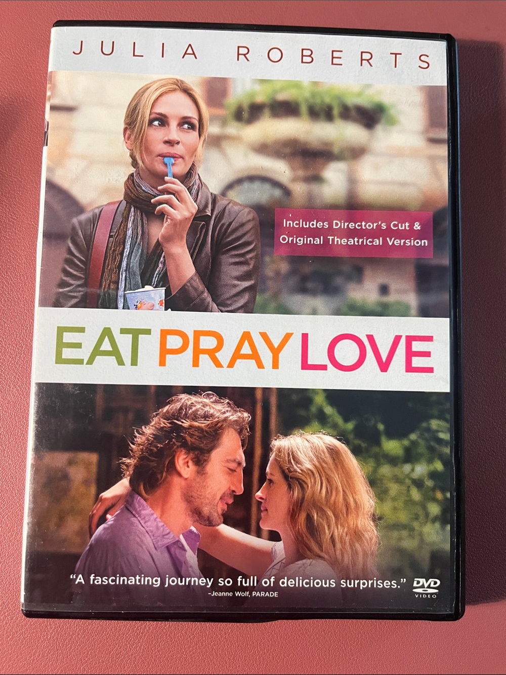 Eat Pray Love DVD